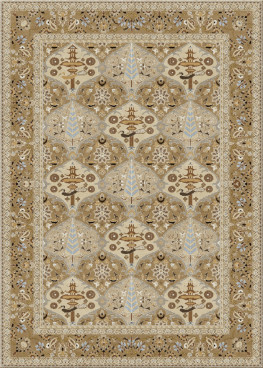 alto nodo 5434-fw110 - handgefertigter Teppich,  tibetisch (Indien), 100 Knoten Qualität